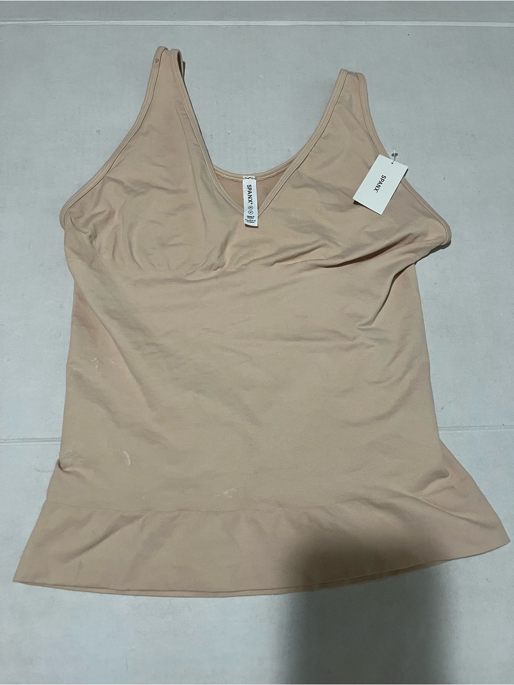 SPANX Sculpting Tank Top in Nude
